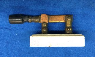 Antique Single Pole Ceramic Knife Switch