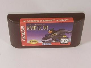 Adventures Of Batman & Robin Sega Genesis Game Only 1995 Rare