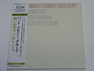 Pat Metheny Group Debut Album Japan Mini Lp 24kt Gold Cd W/ Obi Nm Ecm Oop Rare
