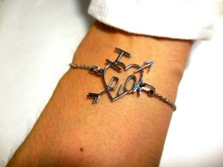 Christian Dior Bracelet " Heart " Very Rare