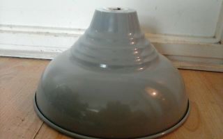 Vintage Style Lamp Shade Grey.