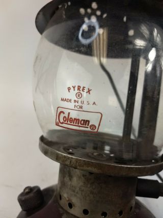 Rare AGM American Gas Machine Gas Camping Lantern 3006 Vintage Single Mantle 2