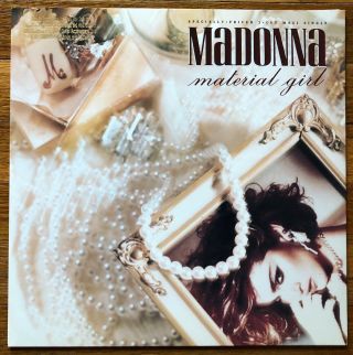 Madonna Material Girl Rare Promo Issue 12 " Vinyl Record 