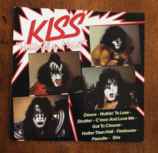Kiss Hotter Than Metal Rare Vinyl Paul Stanley Gene Simmons Ace Frehley