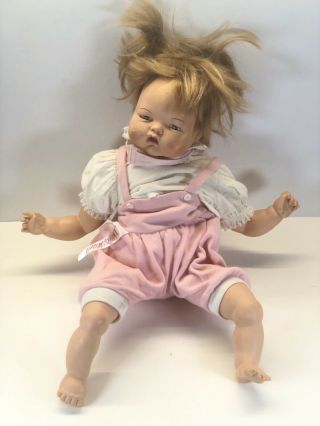 Vintage Thumbelina Large Doll Blonde Hair