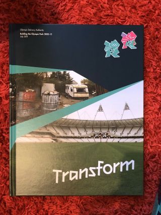 London 2012 Olympic Games Book - Transform - Olympics - Rare