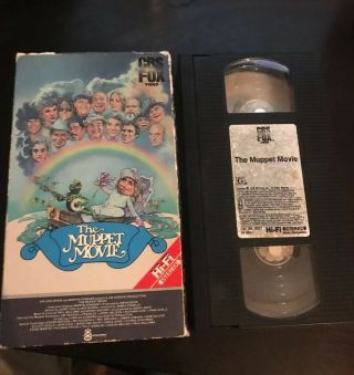 Rare The Muppet Movie (VHS) version,  1979,  Collectors Item 3