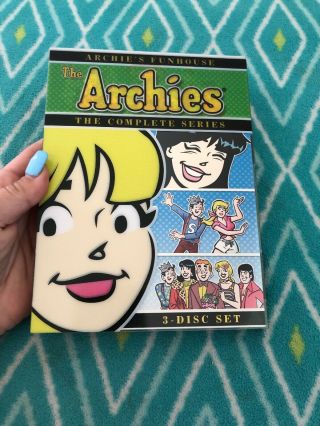 Rare Oop The Archies Funhouse 3x Dvd Set Complete Series Jughead 1968 Riverdale