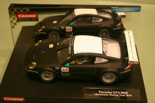 Carrera Digital 124 - Porsche Gt3 Rsr - Blackswan Racing - 23758 - Rare Black