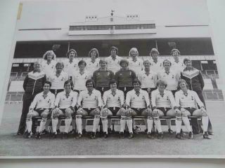 Tottenham Hotspur Fc Spurs 1978 - 79 Rare Press Photograph