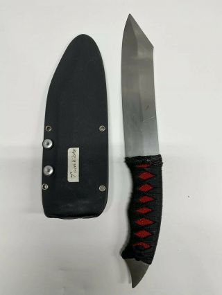 Steve Corkum Annihilator Custom Handmade Knife W/ Kydex Sheath Rare