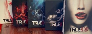 True Blood - Season 1 - 5 (blu - Ray) Including Rare Autographed Season 3