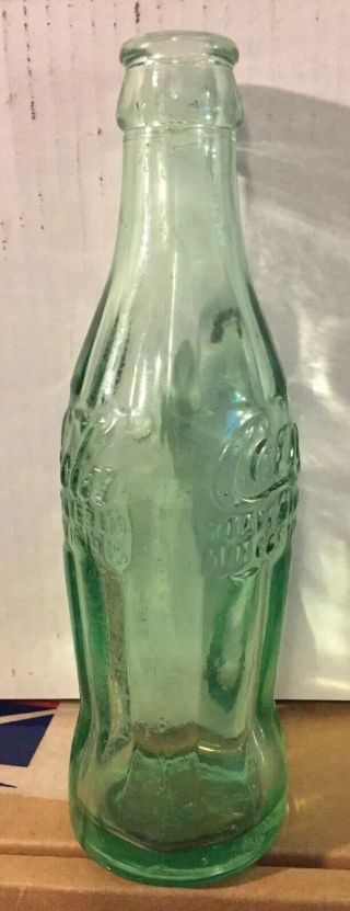 Rare COCA COLA 1915 Root Hobbleskirt LaPorte Indiana Coke Bottle 2