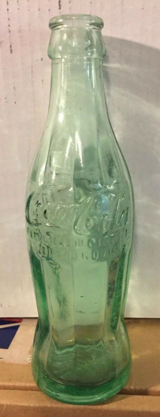 Rare COCA COLA 1915 Root Hobbleskirt LaPorte Indiana Coke Bottle 3