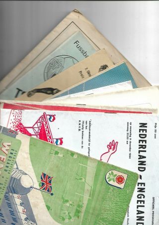 10 Rare Internationals From Europe Mostly Fifties