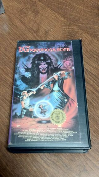 The Dungeon Master Vhs Rare Horror Scifi Fantasy D&d Lighting Video 1983