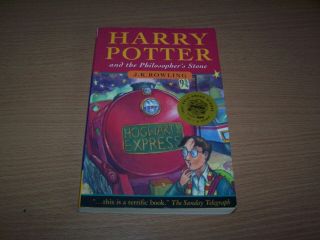 Harry Potter And The Philosopher’s Stone Pb Book Rare First Edition 30th Print