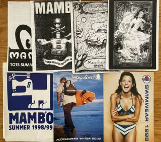 Mambo Extremely Rare 98/99 Bulk Surfing Store Order Forms Catalogues Brochures
