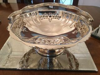 Vintage William Suckling Silver Plated Fruit Bowl