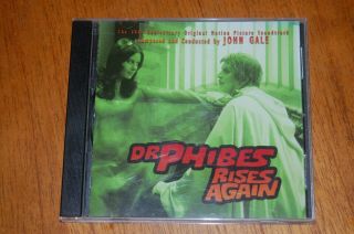 Dr Phibes Rises Again (1972) - Rare Ltd.  Ed.  Soundtrack Cd - John Gale