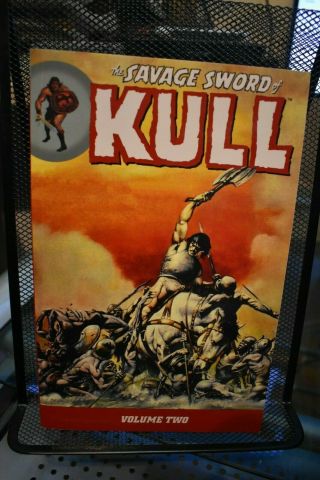 The Savage Sword Of Kull Volume 2 Dark Horse Deluxe Tpb Rare Oop Roy Thomas