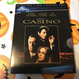 Casino W/ Rare Slipcover (blu - Ray/dvd,  2012,  2 - Disc Set)