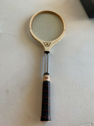 Tourney M Mac Gregor Tennis Racket 4 1/2 Rare Vintage (no.  2)