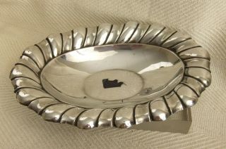 Antique Silver Plated Fruit Bowl By William Hutton & Sons
