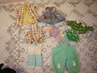 Group Of Vintage Vogue Ginny/ginnette Doll Clothing,  Most Tagged