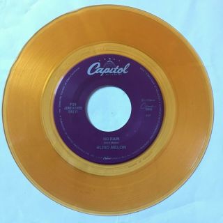 Blind Melon - No Rain / Tones Of Home - Rare Yellow Vinyl 45 Alternative Grunge