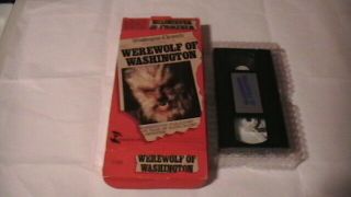 Werewolf Of Washington 1973 Monterey Big Box Comedy Horror White House Gore Rare