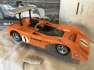 Rare 1/18 Gmp 1969 Mclaren M 8 B Dan Gurney Race Car High Wing Can Am Chevy V8