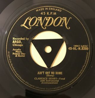 Rare Clarence Henry 1957 Single - Ain 