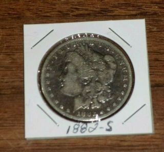 Very Rare 1882 - S Morgan Silver Dollar San Francisco Sharp And Clear