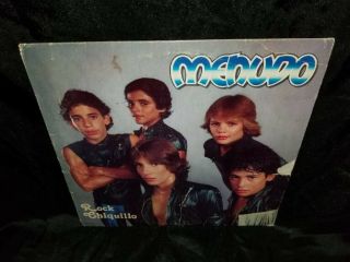 Menudo - Rock Chiquillo Vinyl Record RARE Young Ricky Martin 2