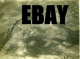 German Ww1 Aerial Photo Ypres Battlefield Early 1915 Rare