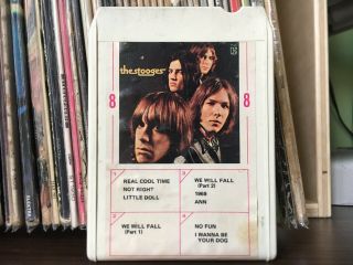 The Stooges - S/t 8 Track Stereo Tape Cartridge Rare