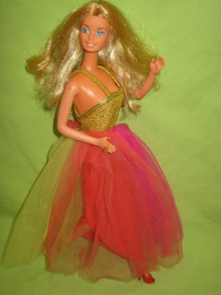 Vintage Barbie Rare Superstar Era 1978 Fashion Photo Doll In Outfit & Ring