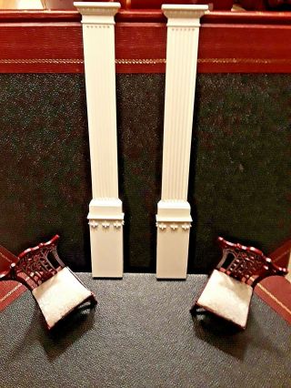 A Georgian Pilaster Columns And Bases,  By Artist Jim Coates 1:12 Scale