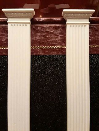 A GEORGIAN PILASTER COLUMNS AND BASES,  by artist JIM COATES 1:12 scale 3