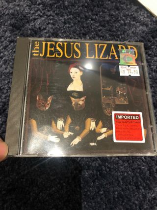 The Jesus Lizard Cd Liar Rare Live - Noise Rock Nirvana Melvins Steve Albini