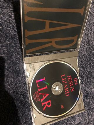 The Jesus Lizard CD Liar Rare Live - Noise Rock Nirvana Melvins Steve Albini 2