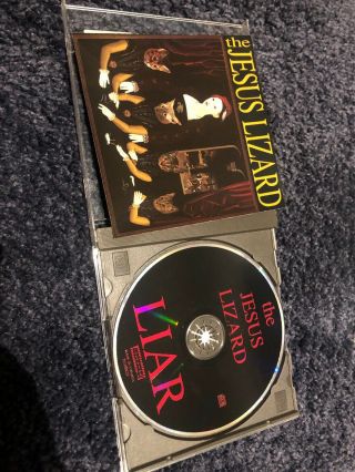 The Jesus Lizard CD Liar Rare Live - Noise Rock Nirvana Melvins Steve Albini 3