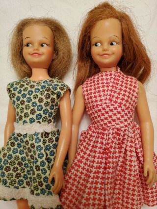 Vintage 1964 Ideal Dodi Doll - Tammy Family 2 Dolls