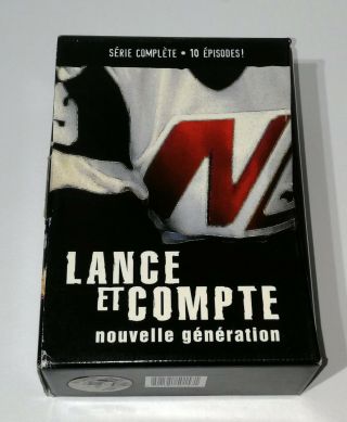 Lance Et Compte - Nouvelle Génération - Série Complète Coffret 4 Dvd Rare