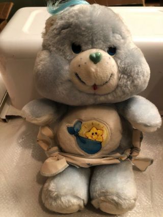 Vintage 1983 Baby Tugs And Baby Hugs Carebears By Kenner 2