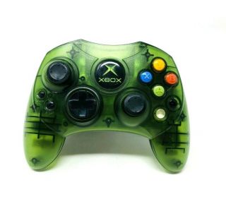 Xbox Green Controller S Type Halo Edition Rare