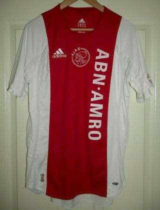 Vintage Ajax Amsterdam Home Football Shirt 2006 - 07 Mens Small Rare Adidas