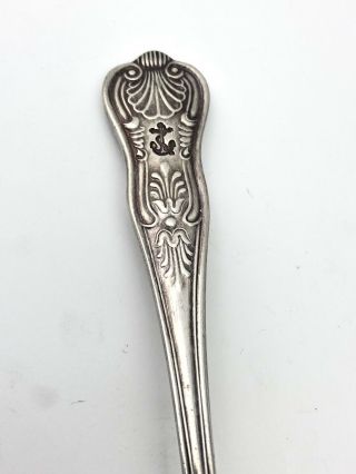 Antique Us Navy Spoon Early 1900s By International Silver Co Anchor,  Usn