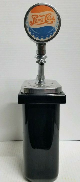 Rare Pepsi Double Dot Musical Syrup Dispenser Soda Fountain